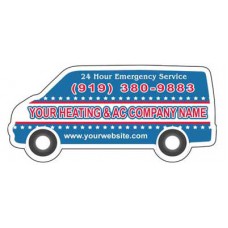 HVAC Van Shaped Magnet #1 (Large)